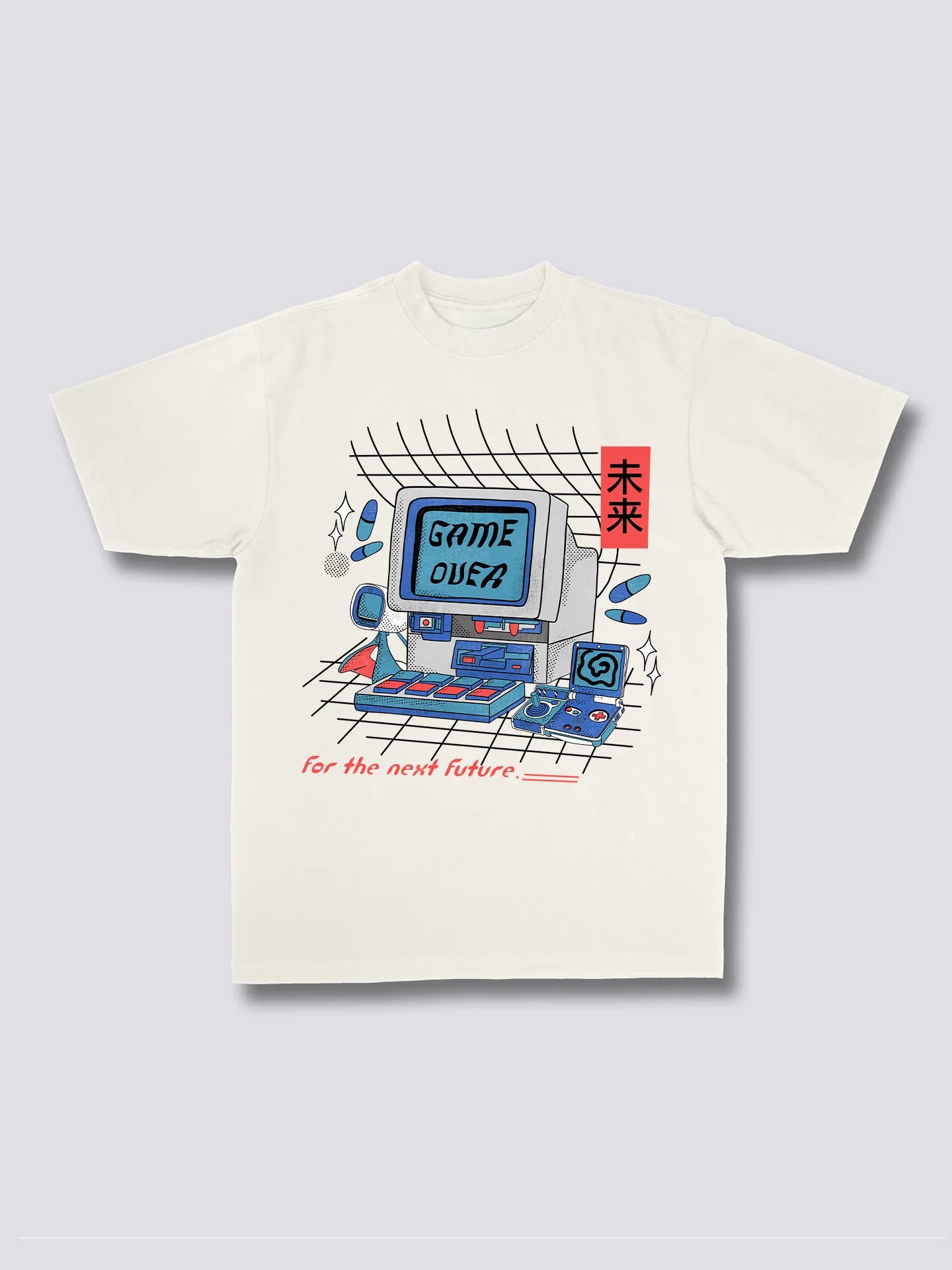 Front Print - Game Over T-Shirt