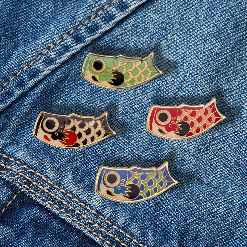 Tokyo-Tiger Little Koi Series Pin