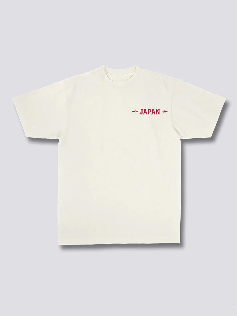 Hokkaido Wave Badge T-Shirt