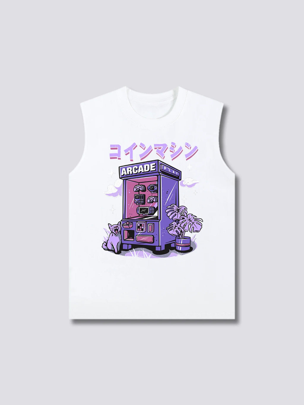 Front Print - Arcade Tank Top