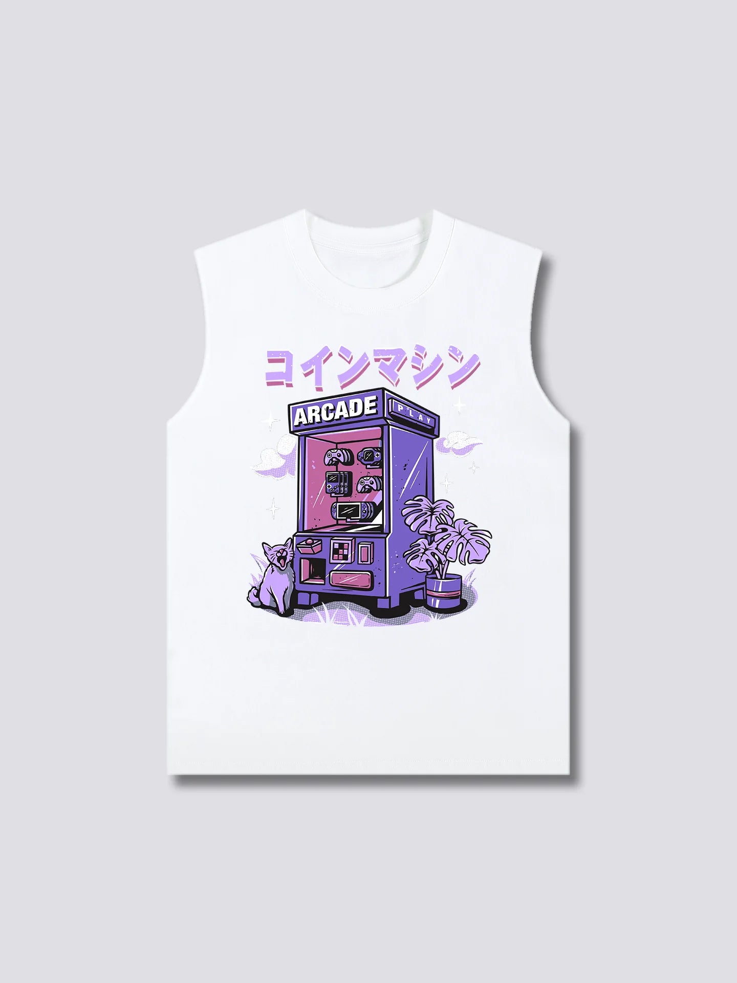 Front Print - Arcade Tank Top