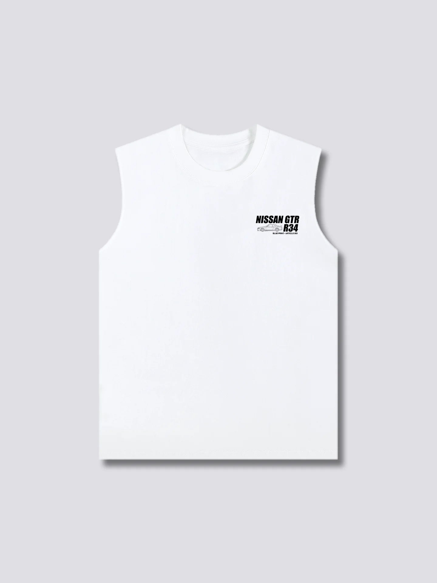 GTR Blueprint Tank Top