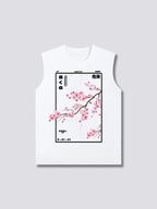 Front Print - Cherry Blossom Tank Top