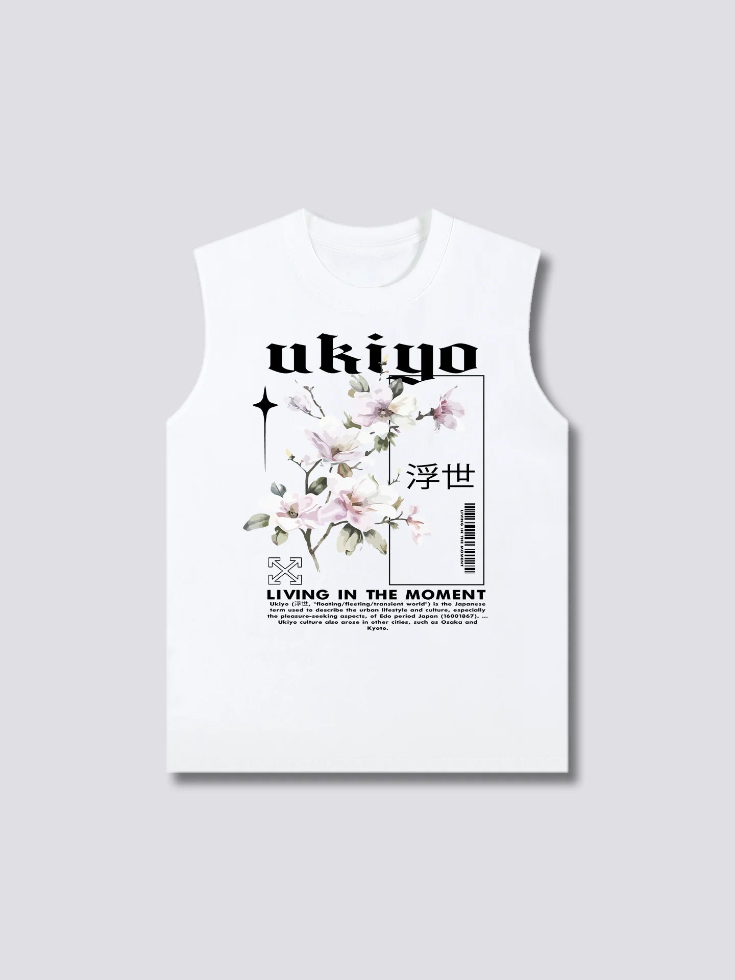 Front Print - Ukiyo Tank Top