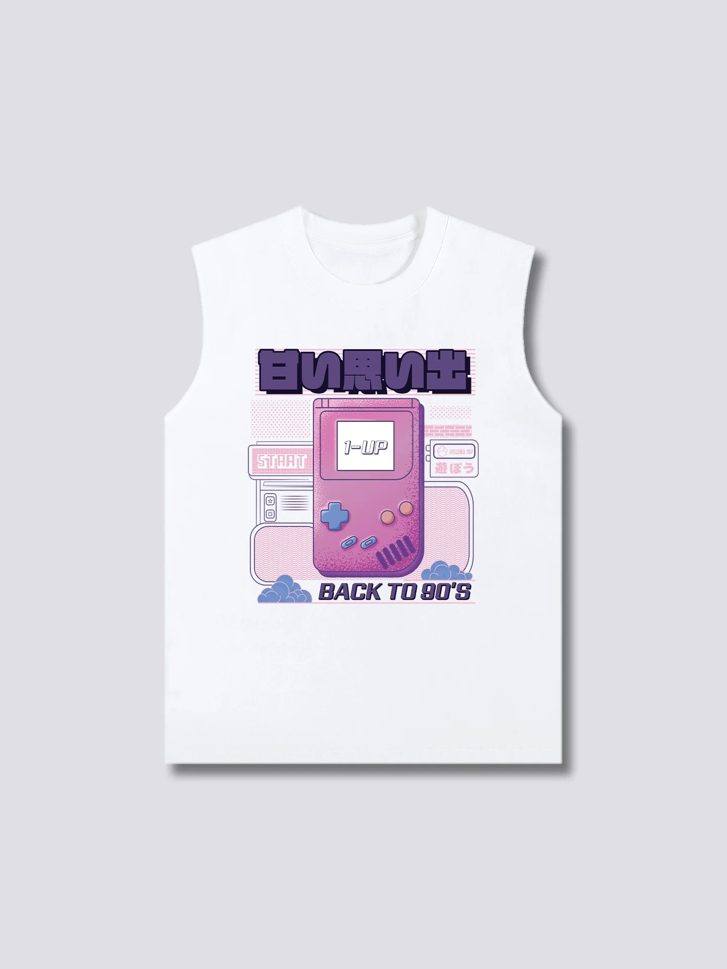Front Print - Gameboy Tank Top