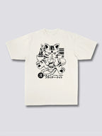 Front Print - Boozy Cat T-Shirt
