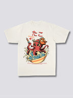 Front Print - Octopus T-Shirt