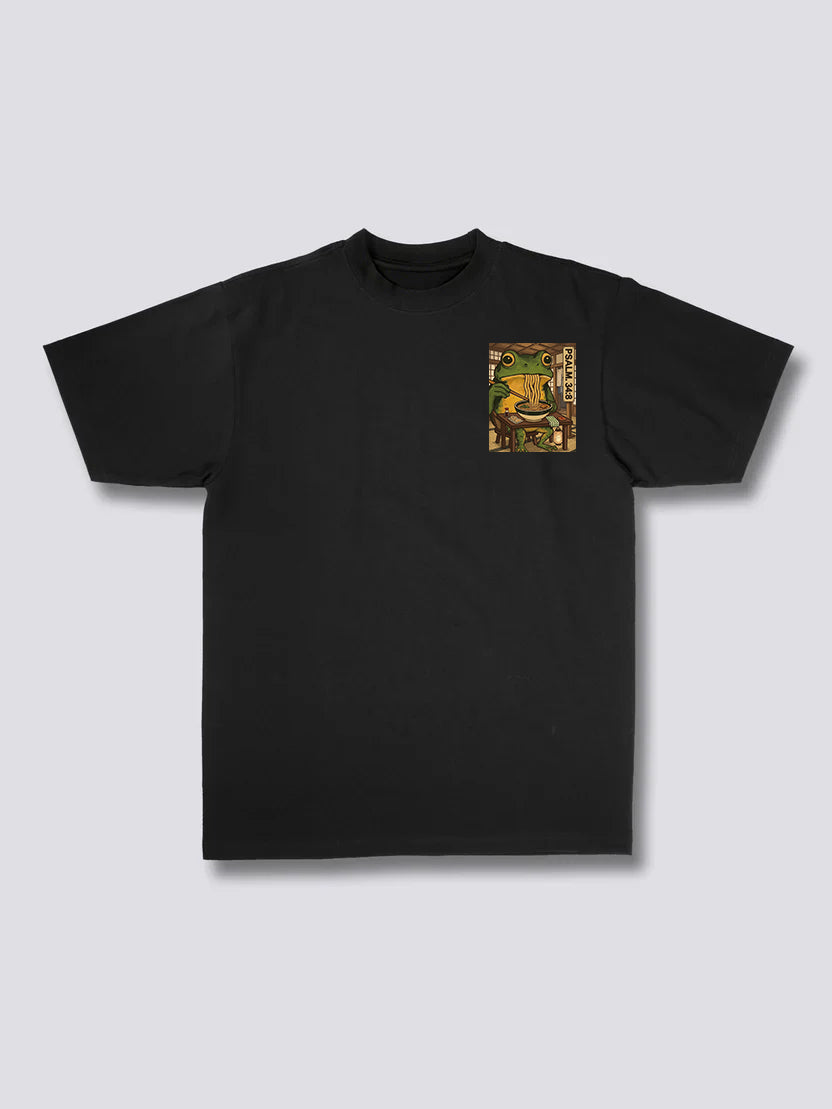 Frog Eating Ramen T-Shirt