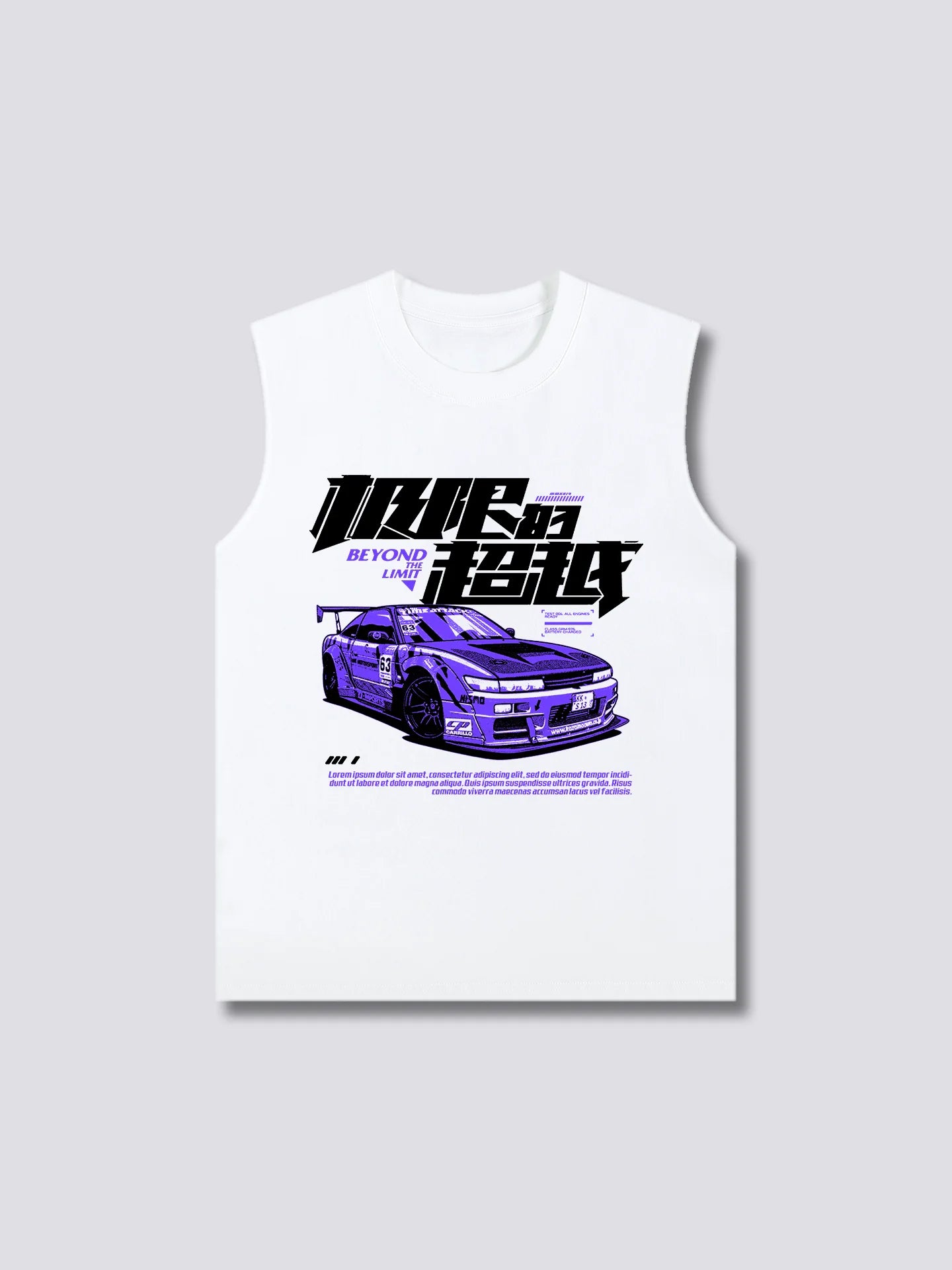 Front Print - Speed Tank Top