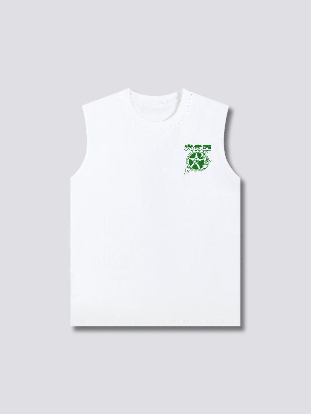 Fire Wheel Tank Top