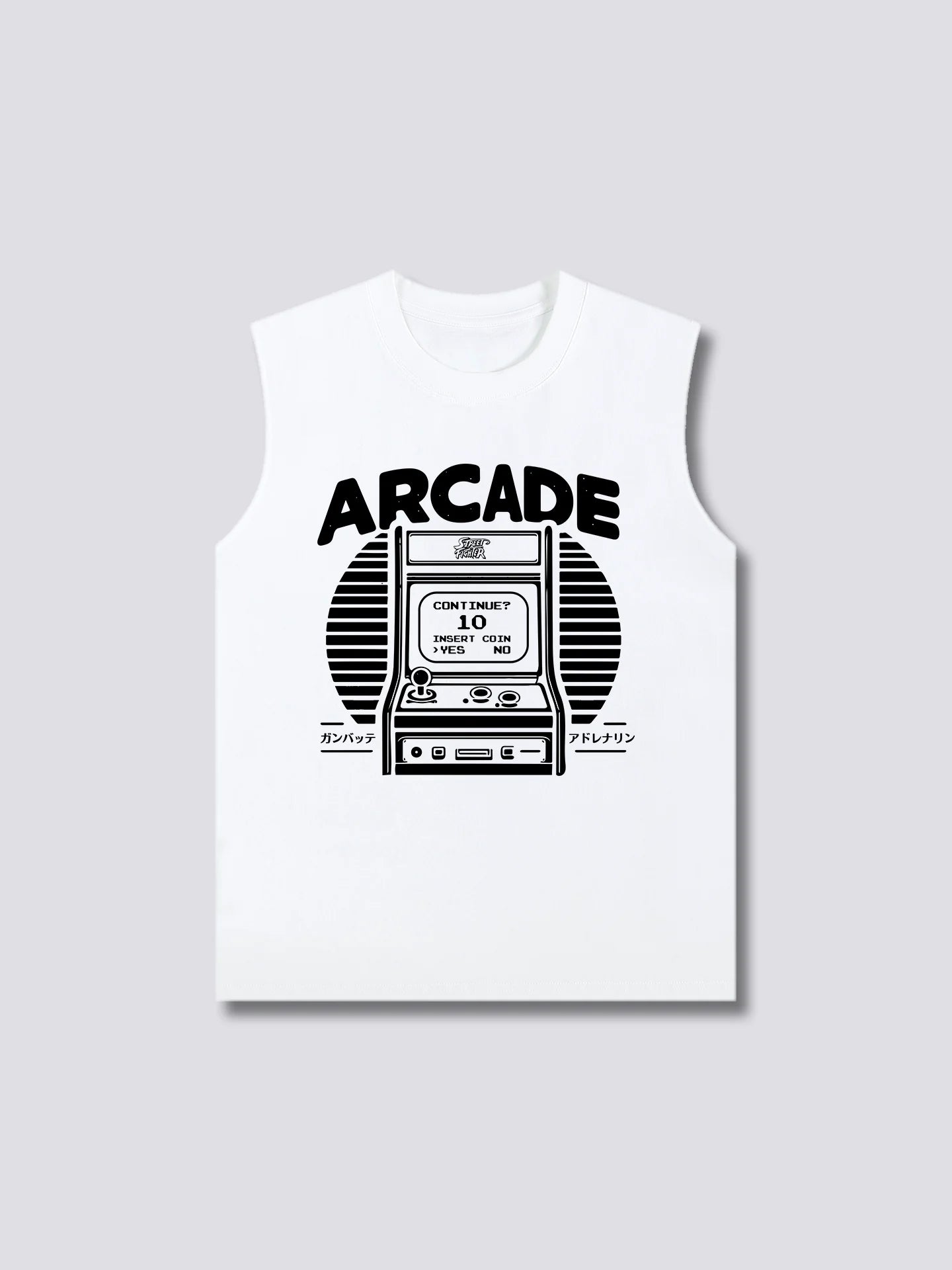 Front Print - Arcade Game Tank Top