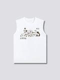 Front Print - Playful Tank Top