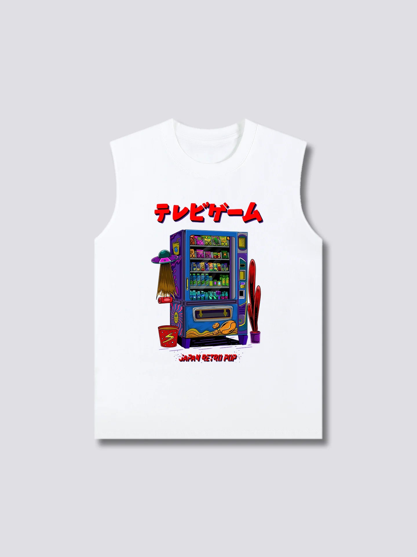 Front Print - Snack Machine Tank Top