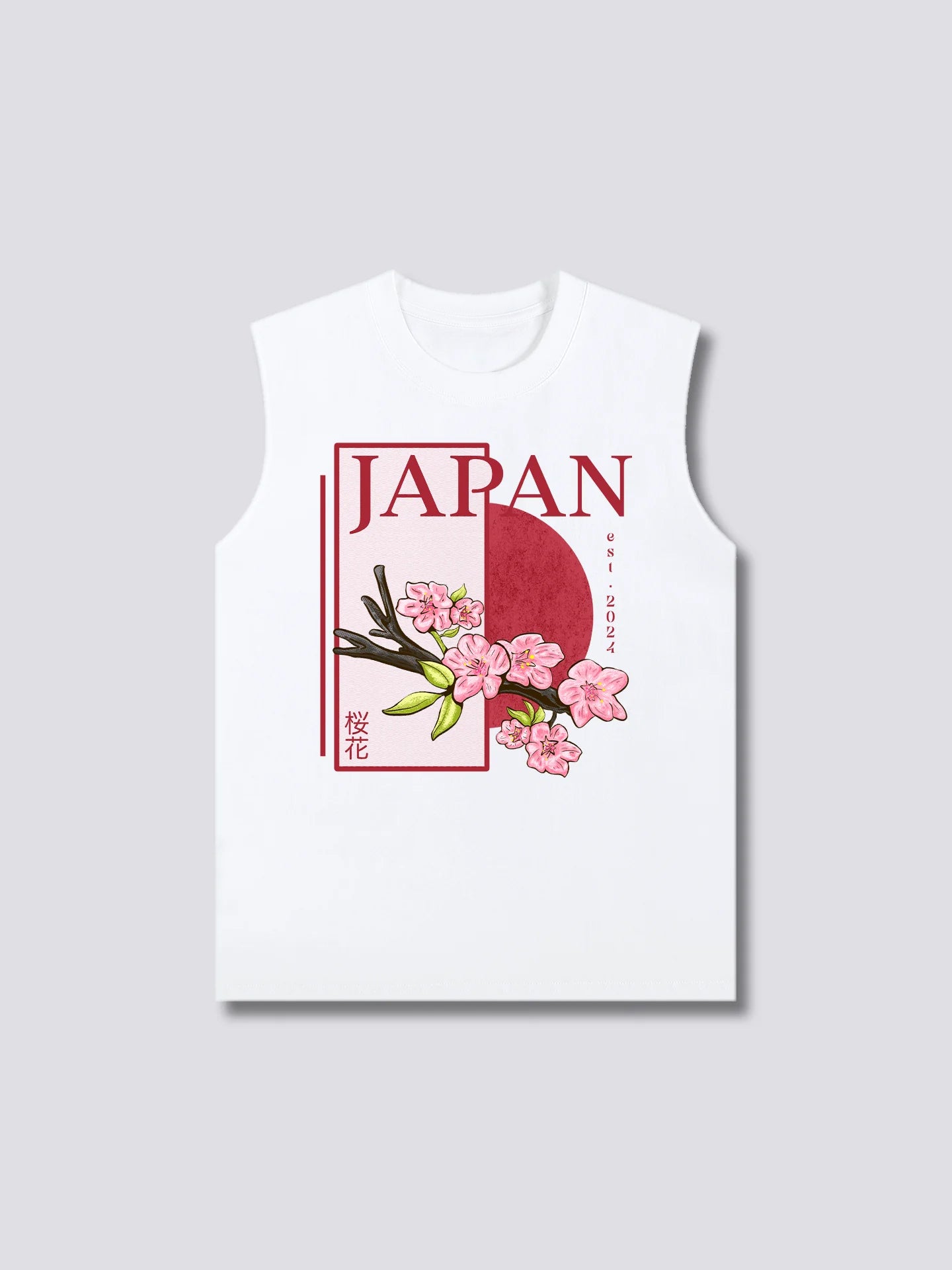 Front Print - Japan Tank Top