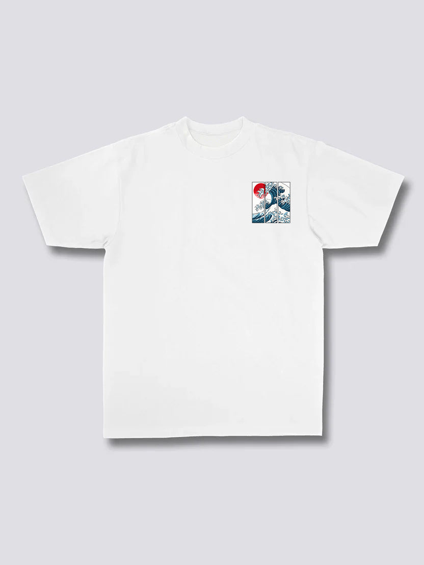 Kanagawa Wave Koi Fish T Shirt