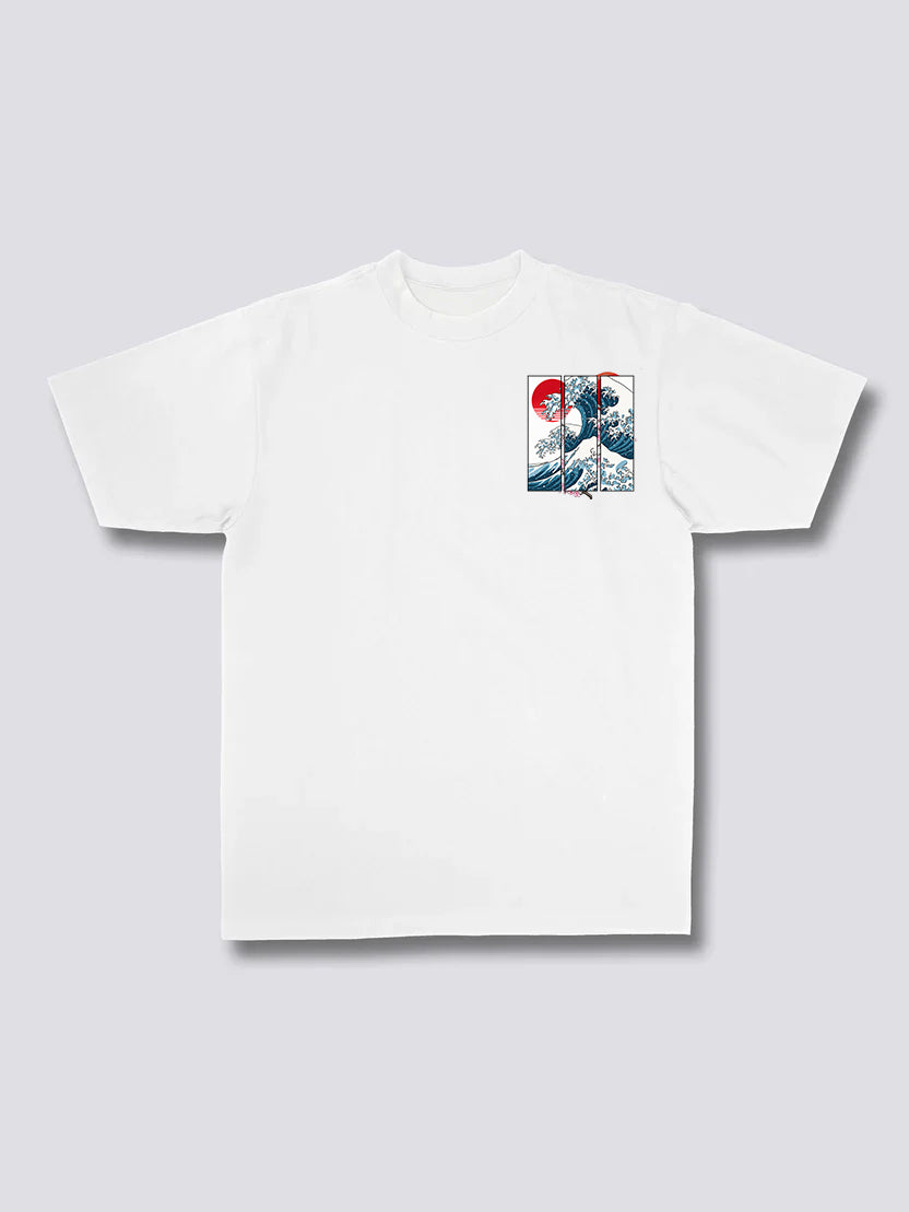 Kanagawa Wave Koi Fish T Shirt