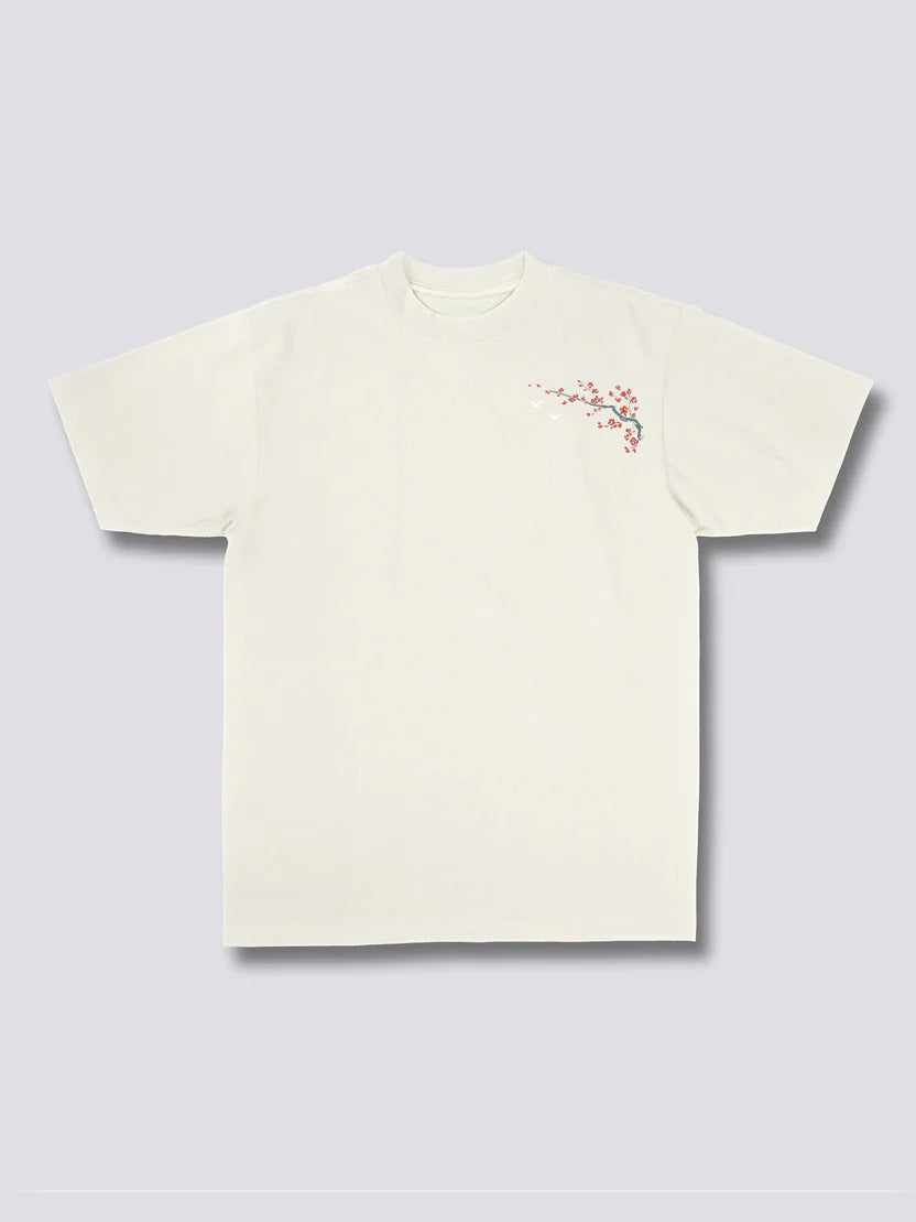 Ocean Sun Cherry Blossom T-Shirt