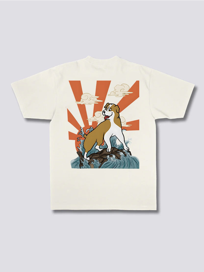 Bulldog Ocean T-Shirt