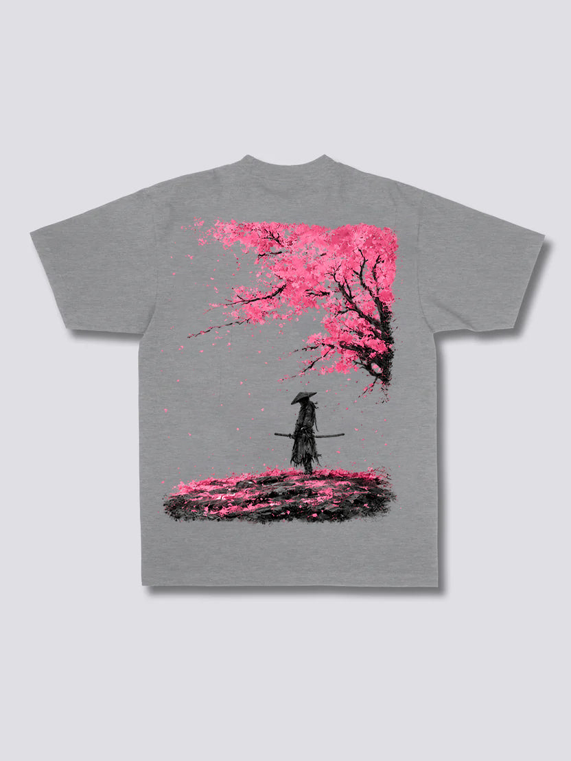 Cherry Blossom Samurai T-Shirt