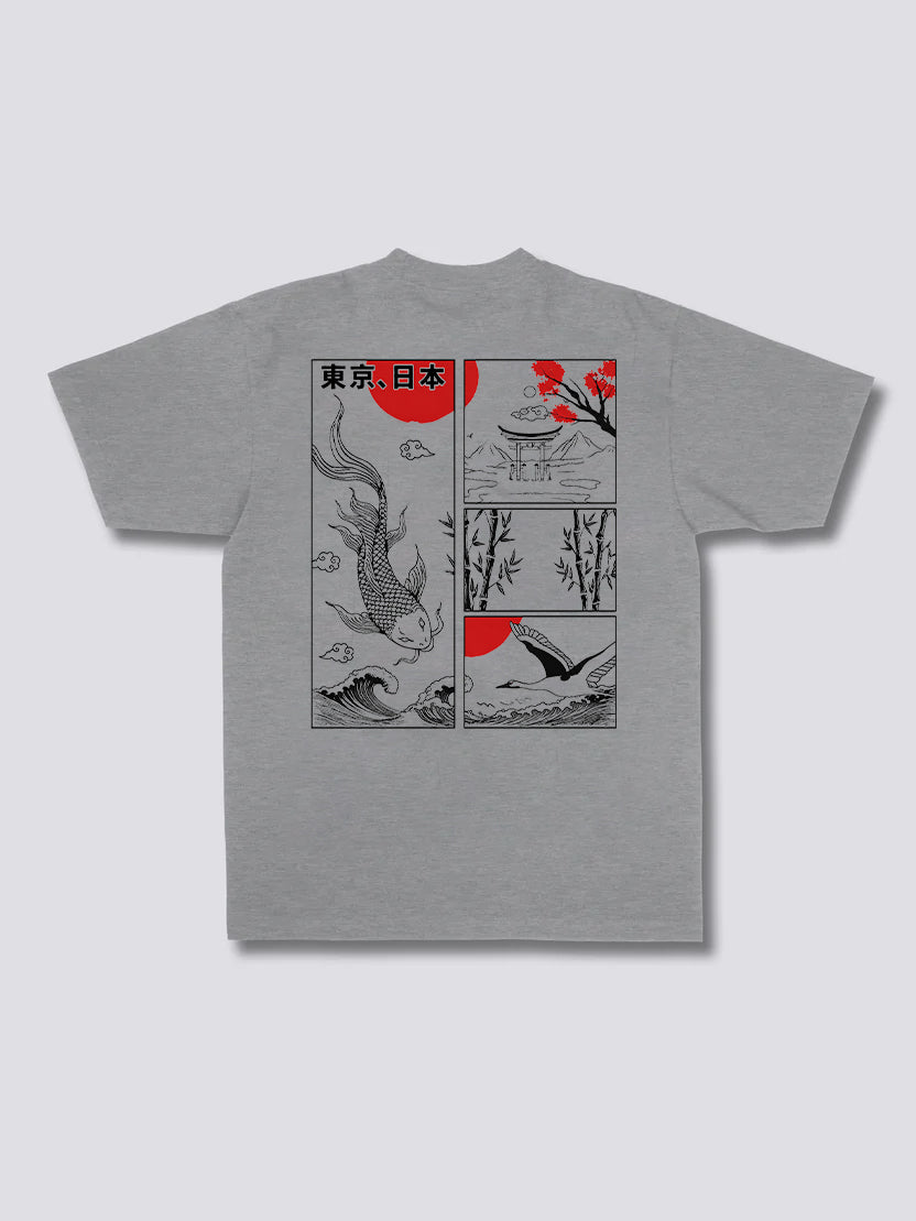 Koi Fish Great Wave T-Shirt