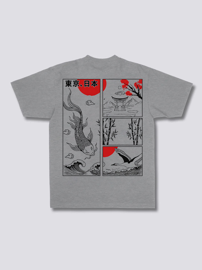 Koi Fish Great Wave T-Shirt