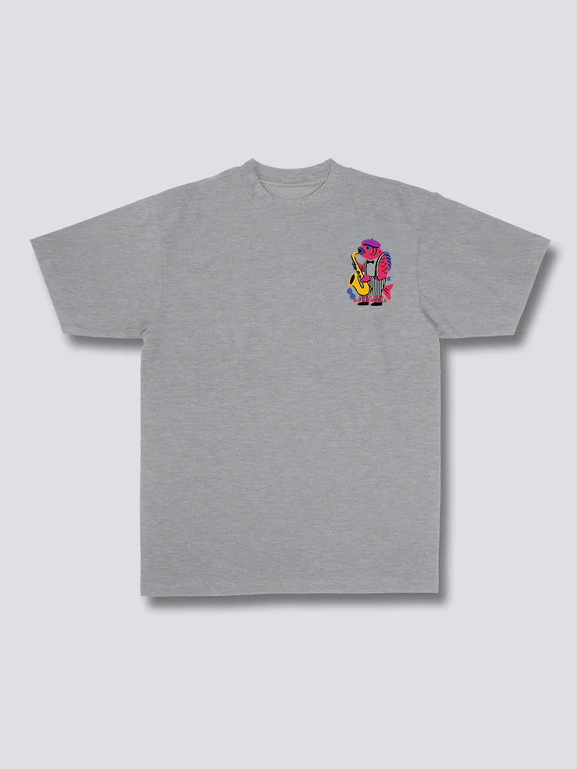 Fish in Band T-Shirt