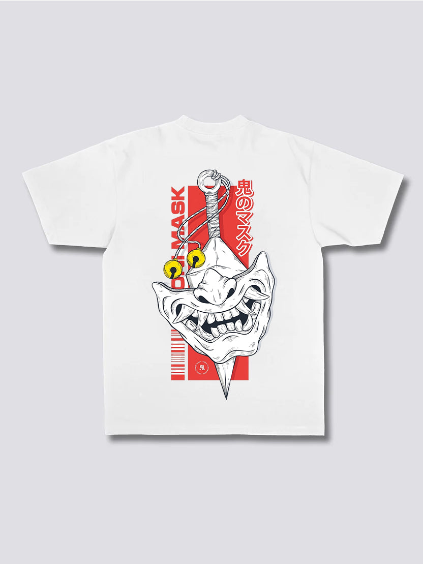 Oni Mask and Kunai T-shirt