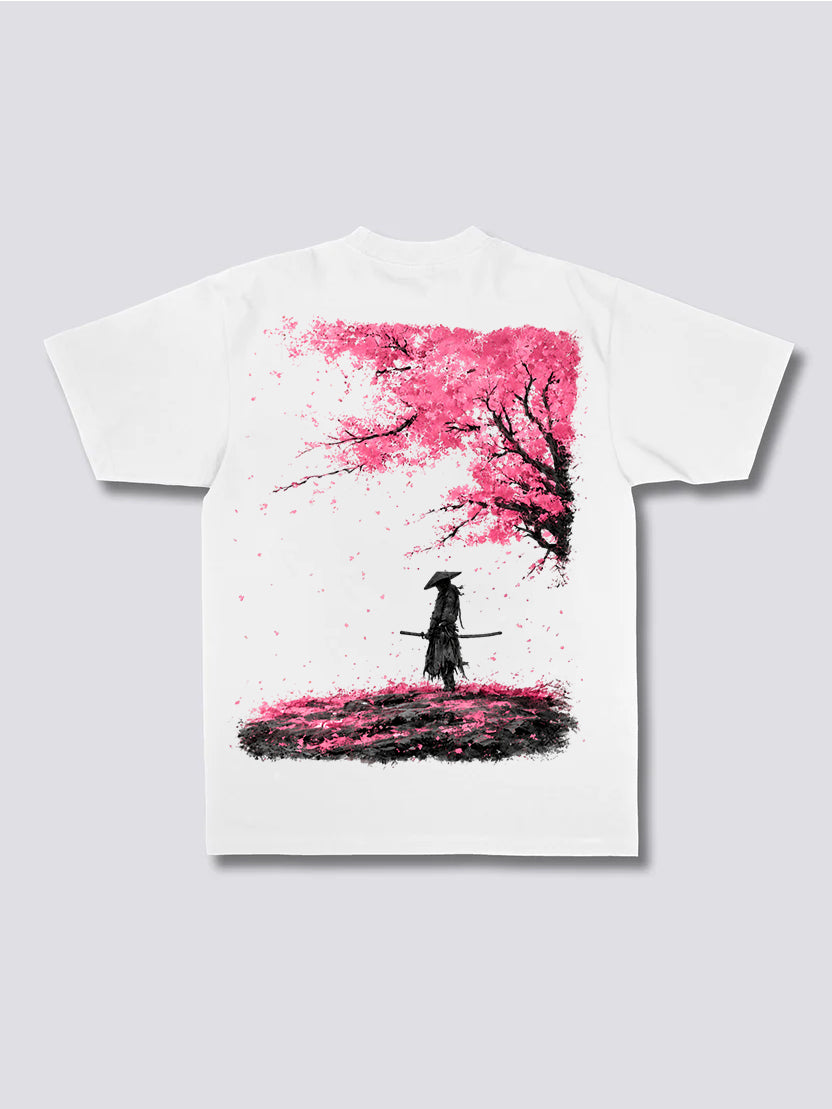 Cherry Blossom Samurai T-Shirt