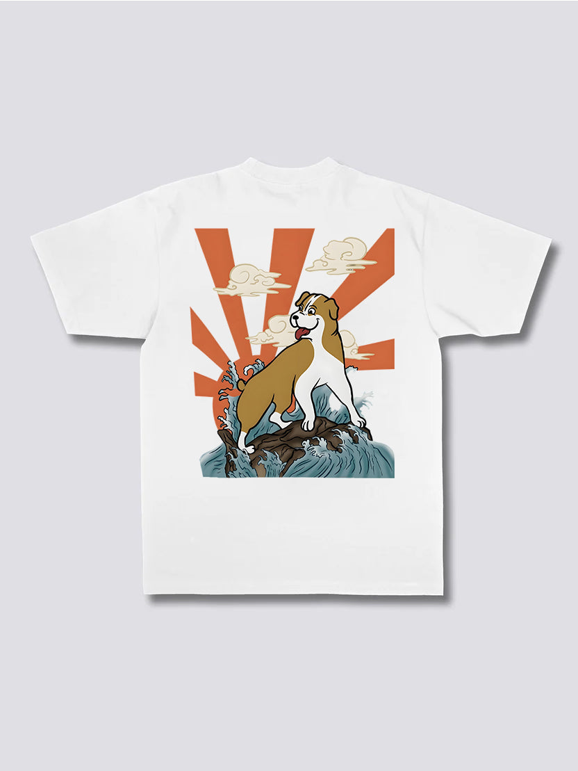 Bulldog Ocean T-Shirt