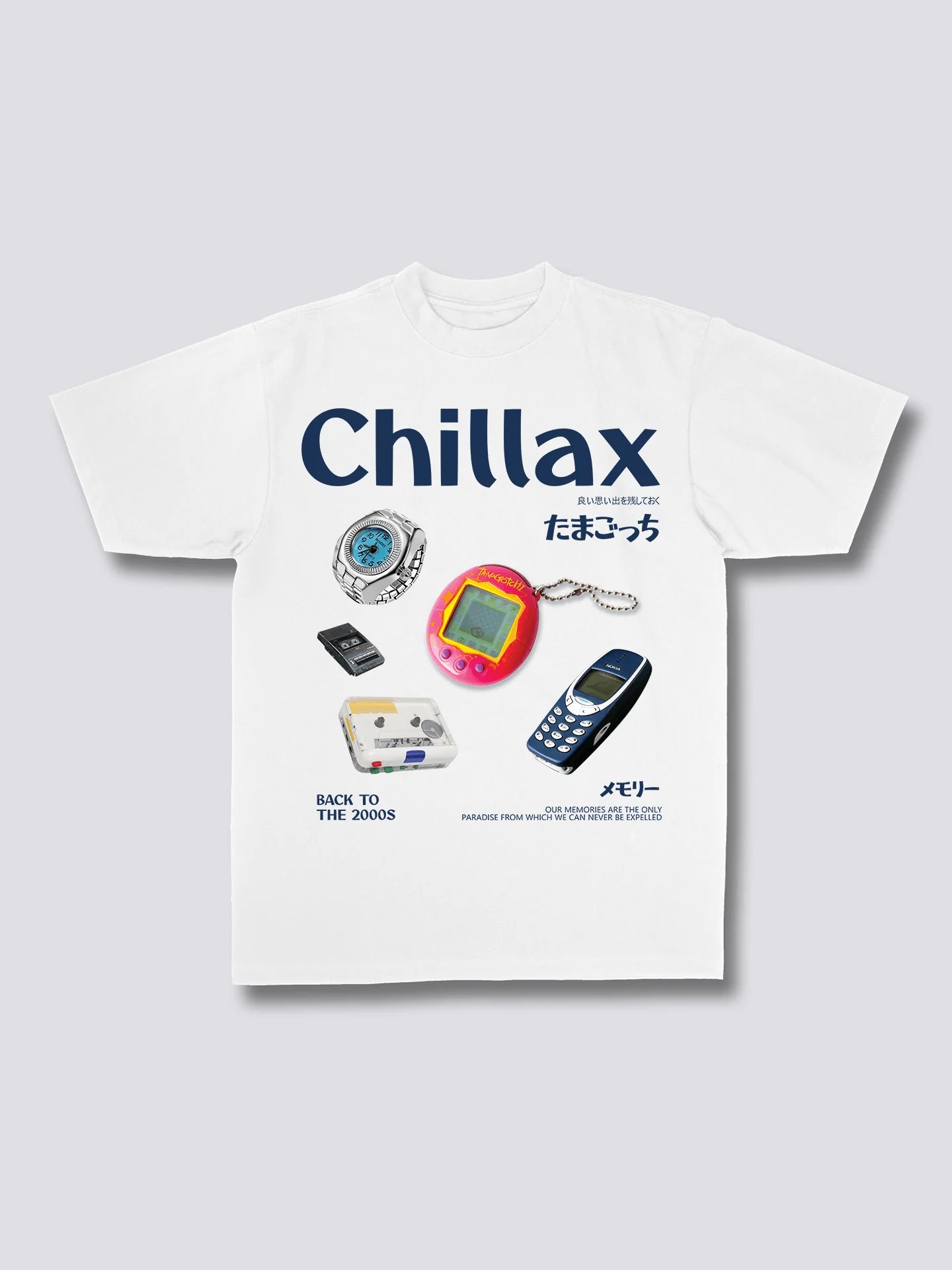 Front Print - Chillax T-Shirt