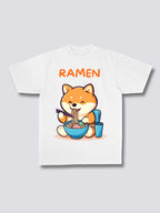 Front Print - Shiba Ramen T-Shirt