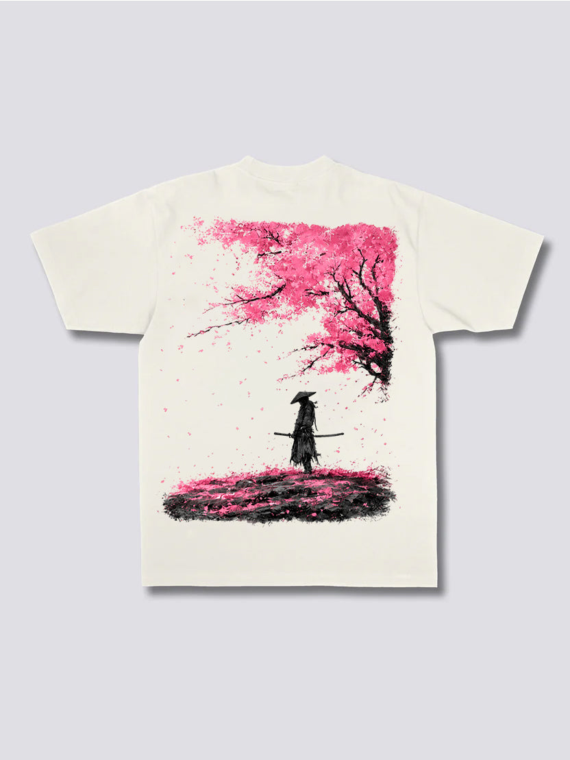 Cherry Blossom Samurai T-Shirt