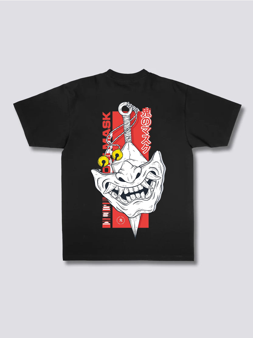 Oni Mask and Kunai T-shirt