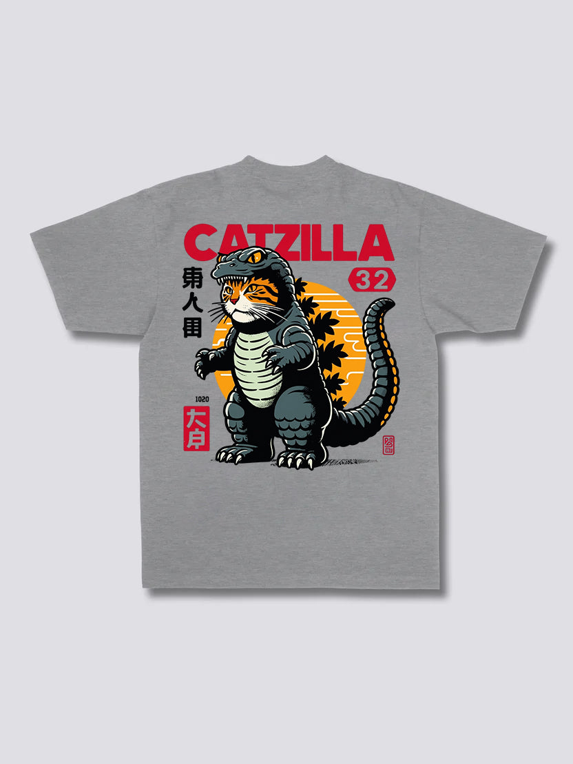 Catzilla Cat Godzilla T-shirt