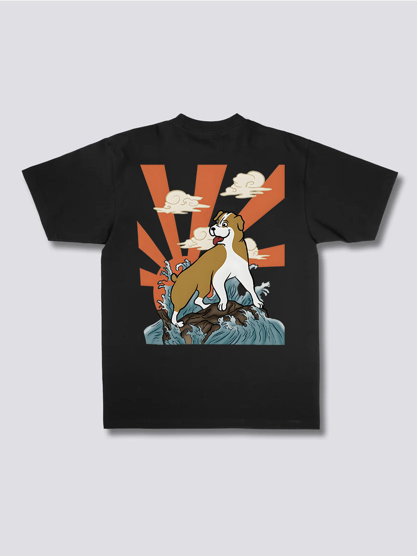 Bulldog Ocean T-Shirt