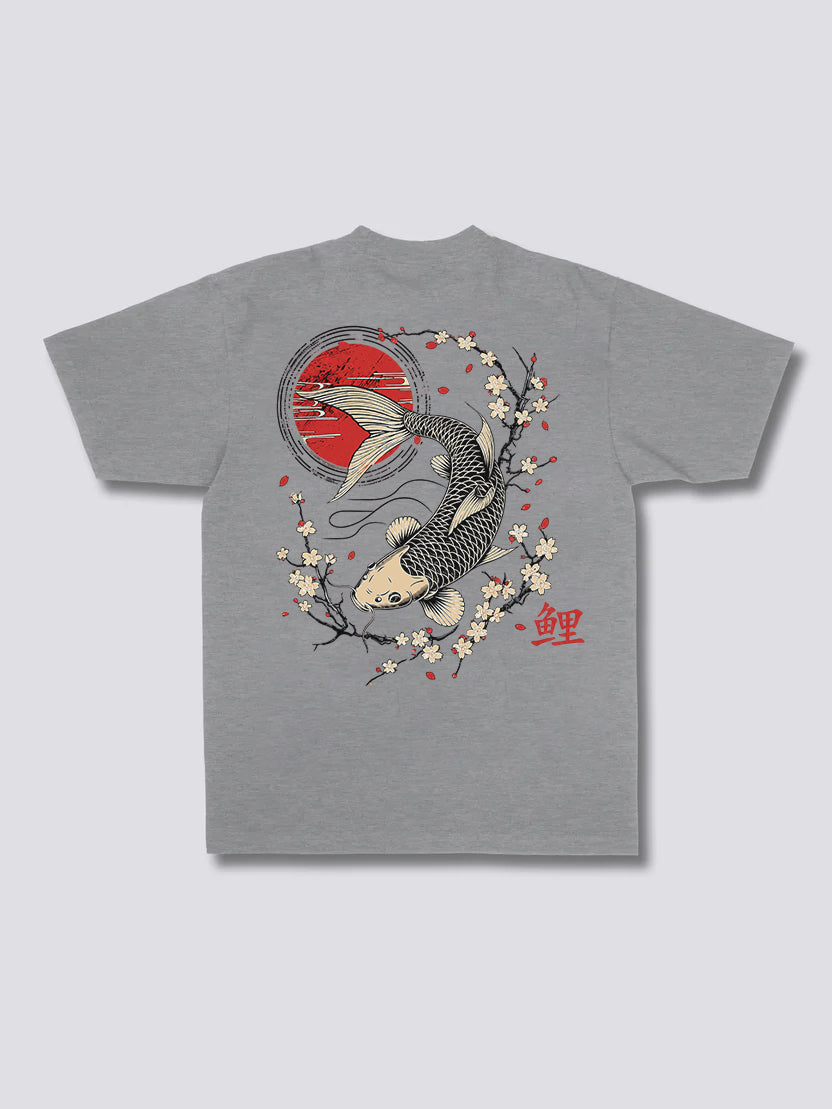 Koi Fish Cherry T-shirt