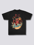 Front Print - Octopus T-Shirt