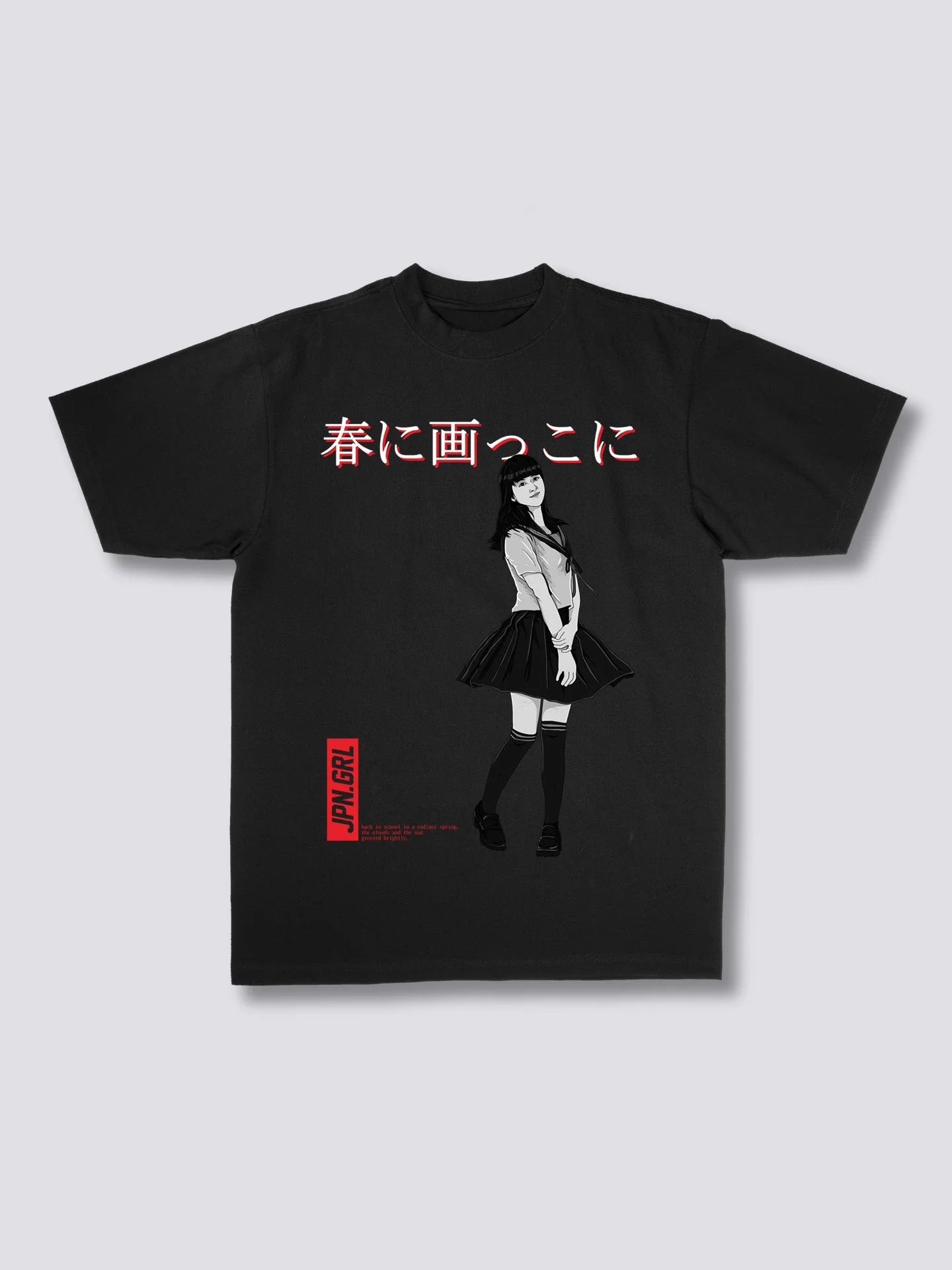 Front Print - Jpn Girl T-Shirt