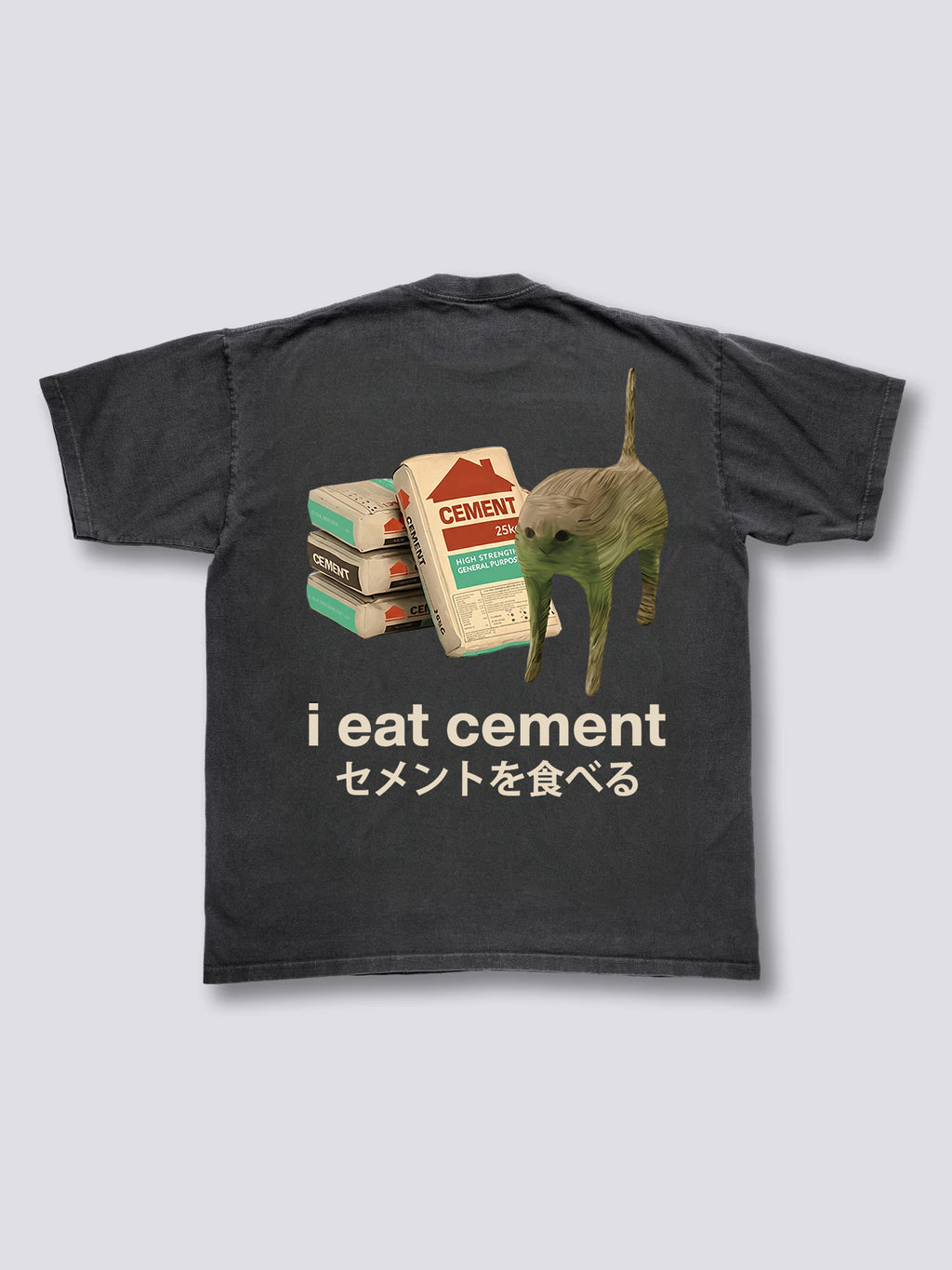 I Eat Cement Vintage T-Shirt