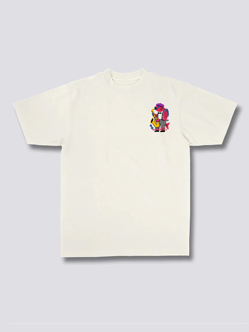 Fish in Band T-Shirt