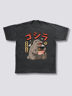 Front Print - Babyzilla Vintage T-Shirt