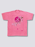 Front Print - Spring Blossom Vintage T-Shirt