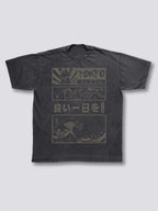 Front Print - Tokyo Wave Vintage T-Shirt