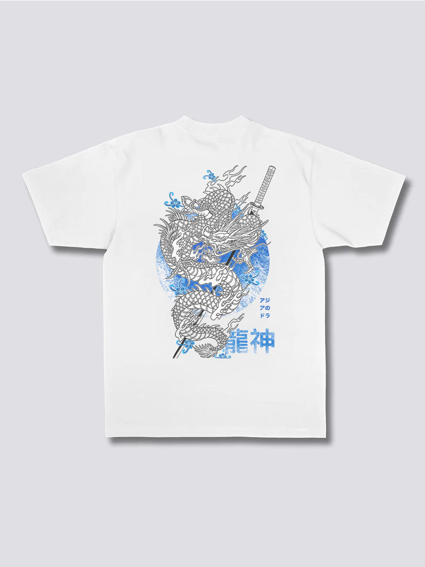 Asian Dragon Katana T-Shirt