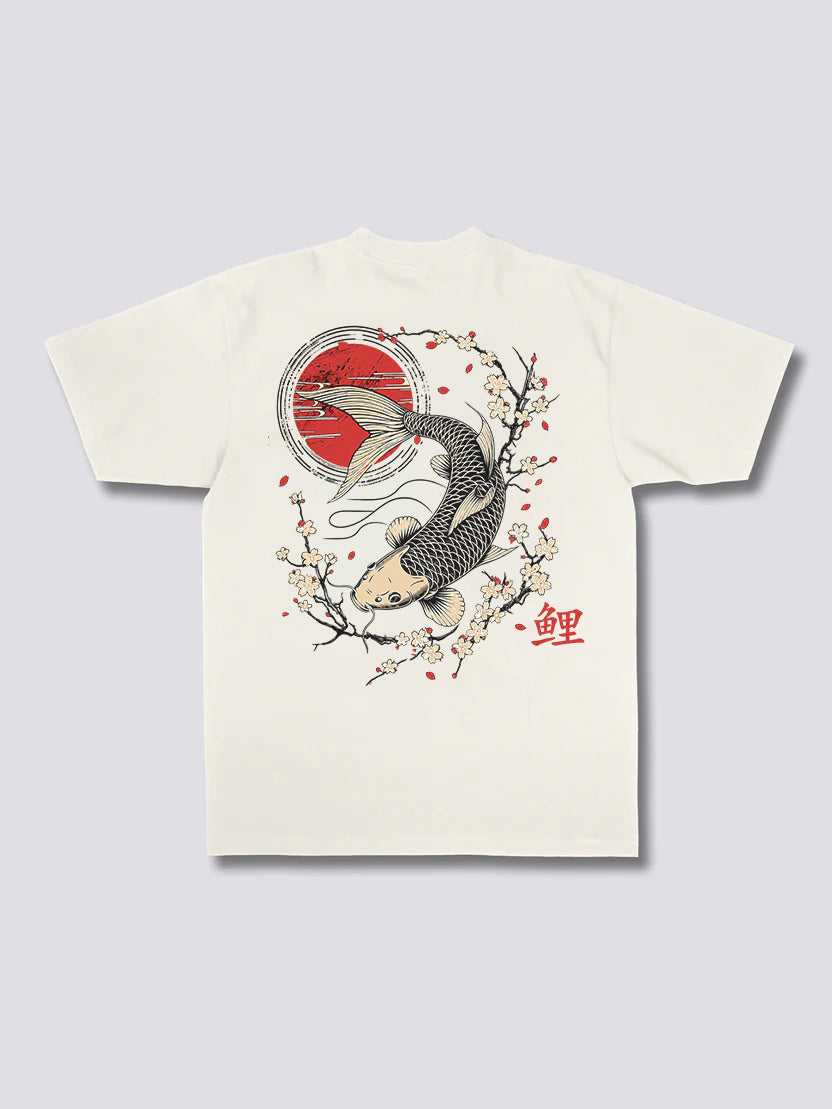 Koi Fish Cherry T-shirt