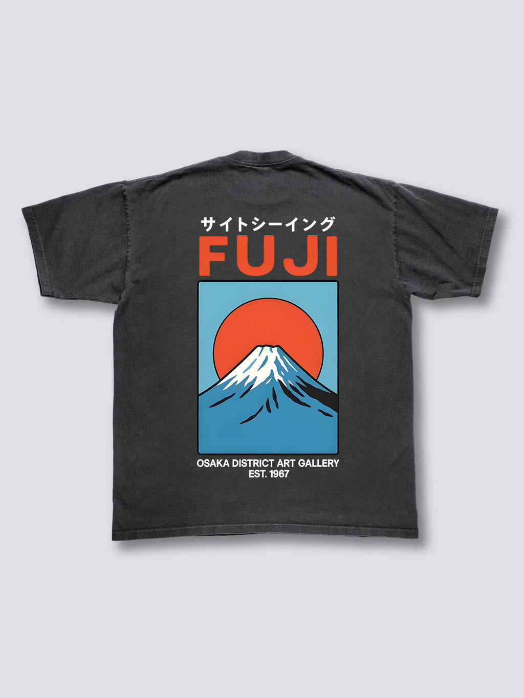 Mount Fuji Art Vintage T-Shirt