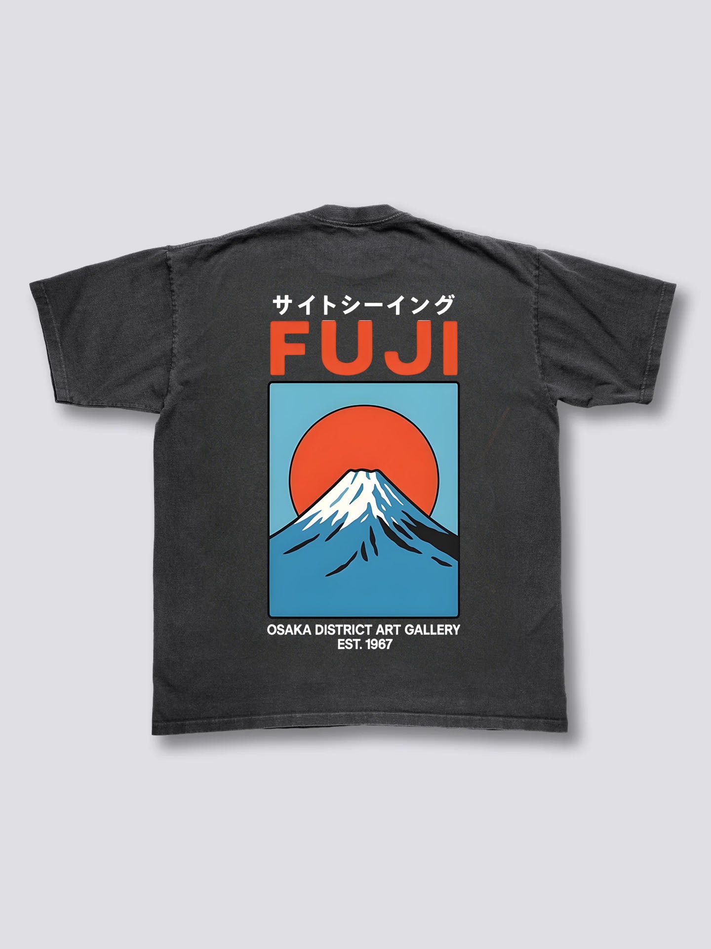 Mount Fuji Art Vintage T-Shirt