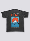 Mount Fuji Art Vintage T-Shirt