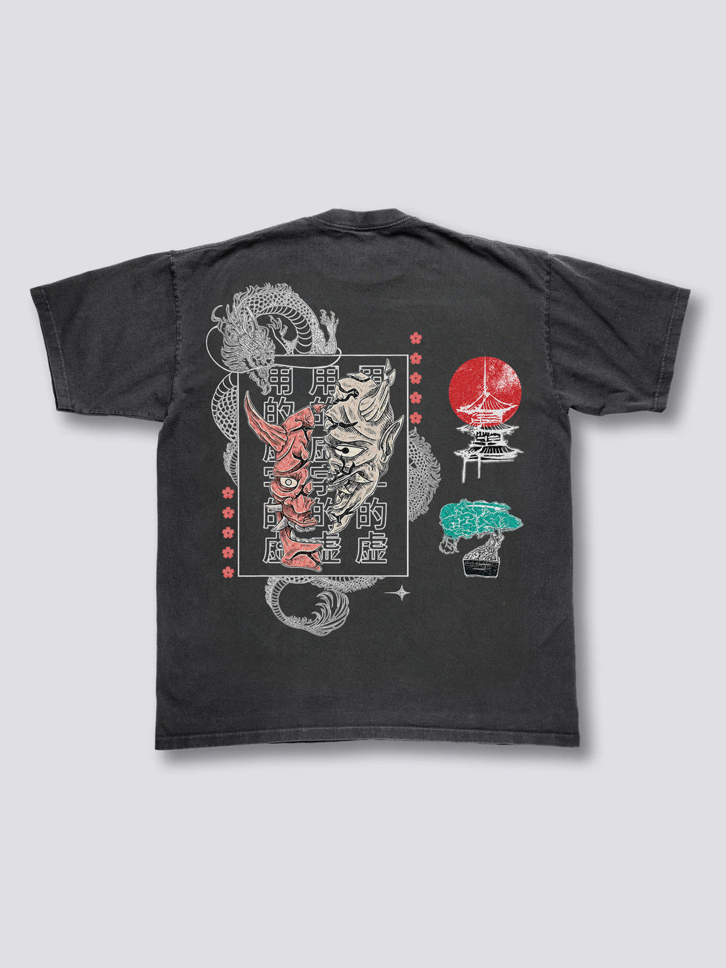 Oni Dragon Vintage T-shirt