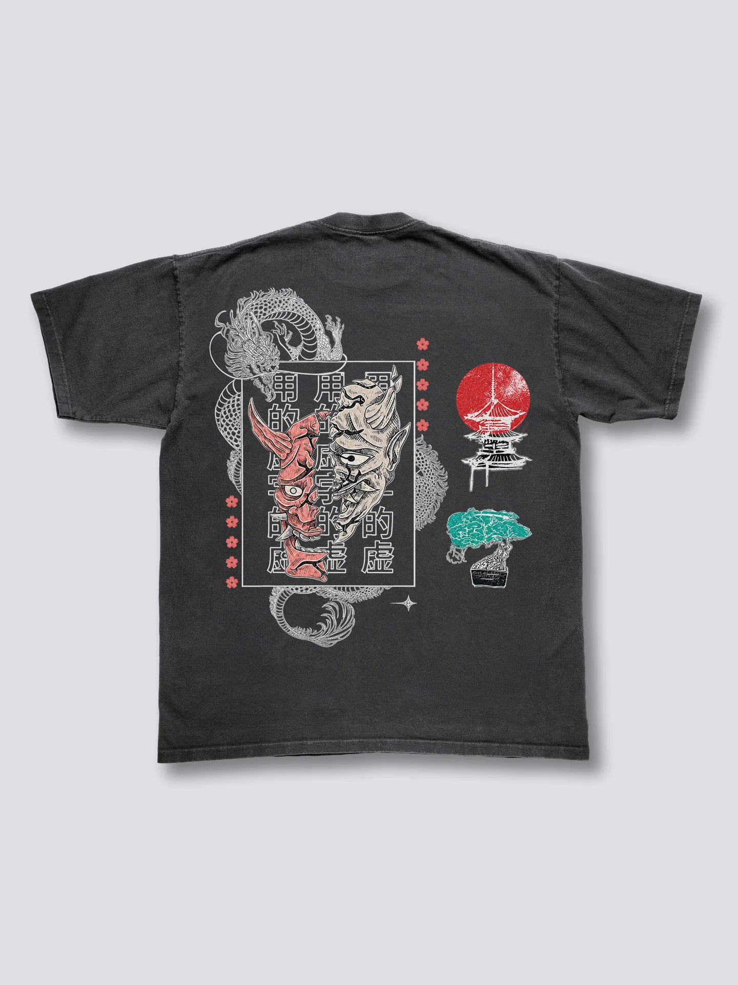 Oni Dragon Vintage T-shirt